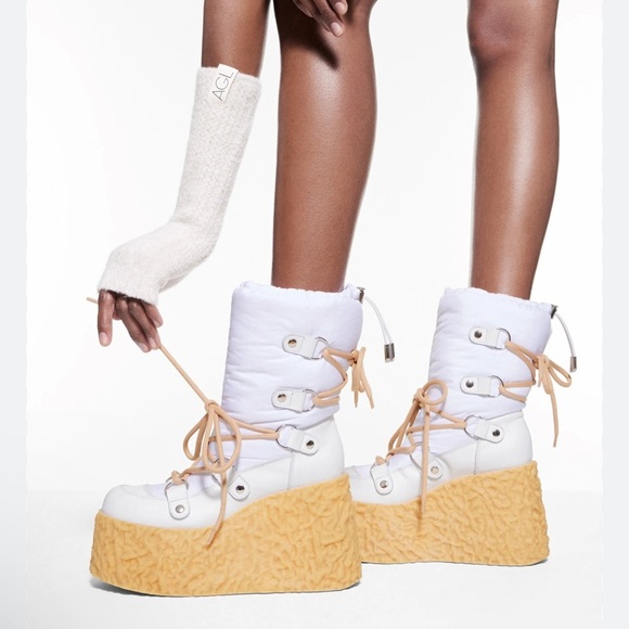 Agl Shoes - NWT Agl Lava Platform snow Apres ski boots winter cozy chic size EU37 waterproof